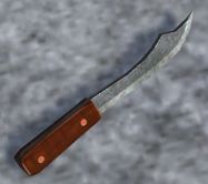 A Butchering knife