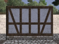 A Timber framed wall