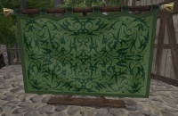 A Green tapestry