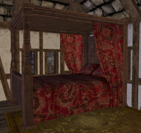 A Canopy bed