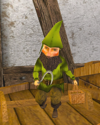 A Foraging gnome