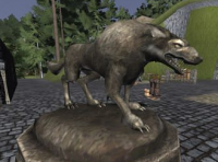 A Statue of worg