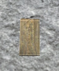 A Wood shingle