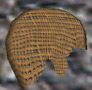 A Studded leather cap