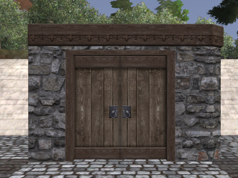 File:Stone double door.jpg