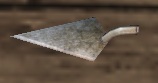 A Trowel blade