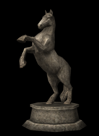 A Statue of horse