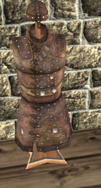 A Armour stand