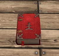 A Red tome of magic