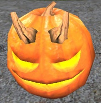 A Carved pumpkin