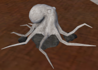 A Statue of octopus