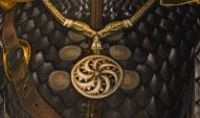 A Glimmersteel medallion
