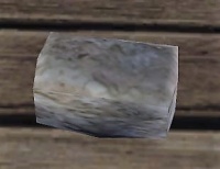 A Rounded stone