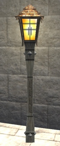 A Brass lamp