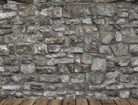 A Plain stone wall
