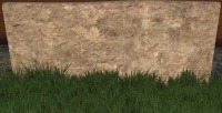 A Rendered fence