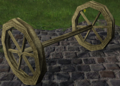 A Small wheel axle