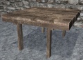 A Small square table