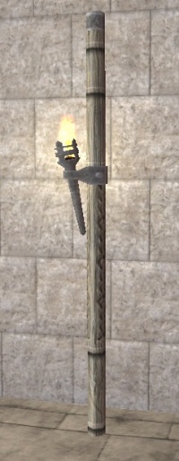 A Torch lamp
