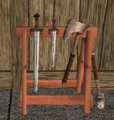 A Weapons rack