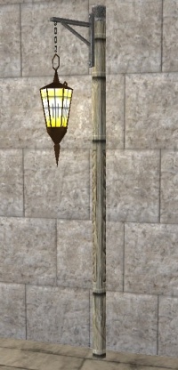 A Bronze hanging lamp