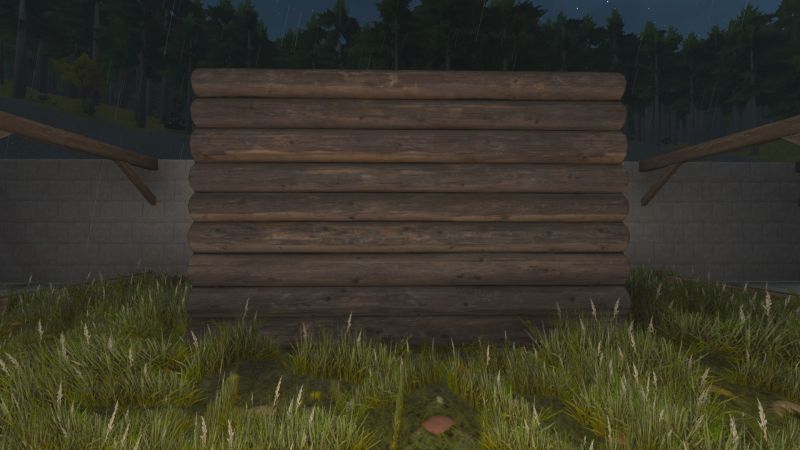 File:Hardwood log wall.jpg