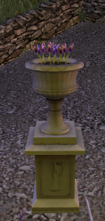 Marble Planter Blue Flowers.png
