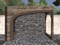 A Sandstone arch right