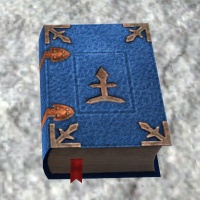 A Blue tome of magic