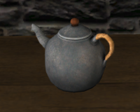A Clay coffee pot