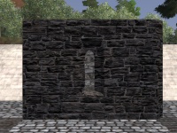 A Slate narrow window