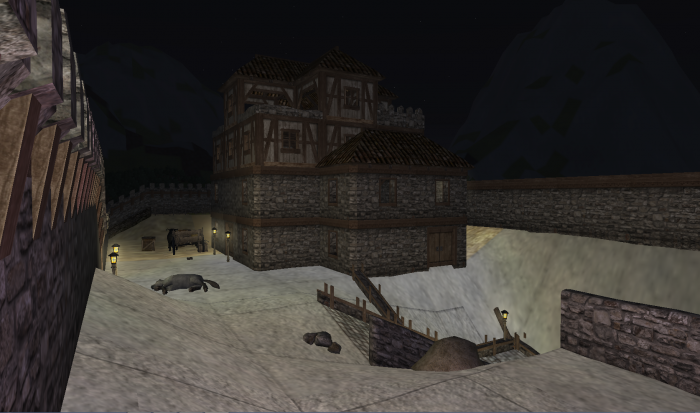 Caption: It is currently under construction.