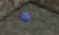 A Decorative easter egg