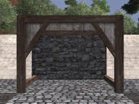 A Wooden arch
