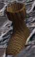 A Studded leather boot