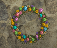 A Easter wreath