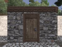 A Stone door