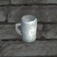 A Clay beer stein