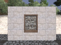 A Marble window