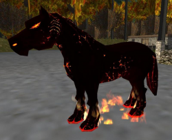 A Hell horse