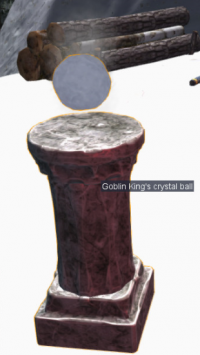 A Puzzle king's crystal ball