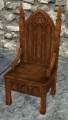 A Pauper's high chair