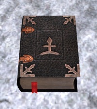 A Black tome of magic