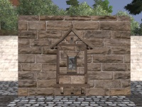 A Sandstone oriel