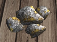 A Gold ore