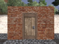 A Pottery door