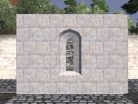 A Marble narrow window