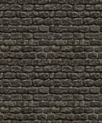 A Stone brick floor
