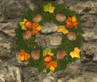 A Autumn wreath