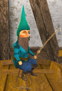 A Fishing gnome